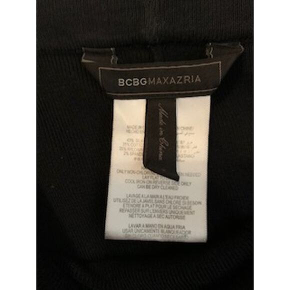 BCBG Max Azria Small Ribbed Black Riding Style Legging Ranch Western Wear - Picture 5 of 6